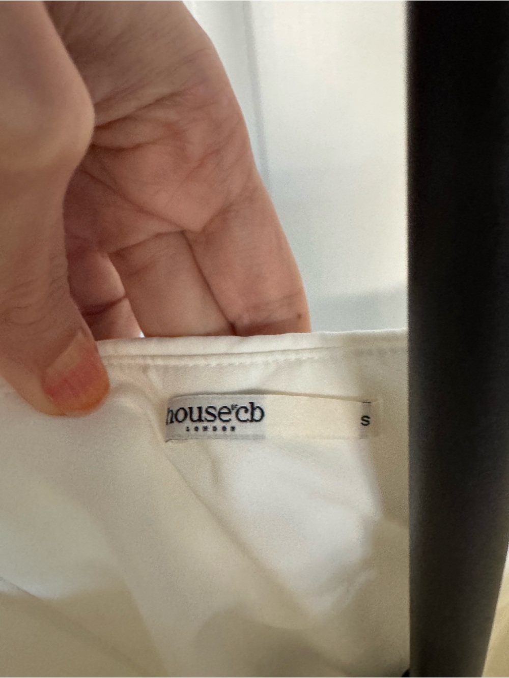 House of CB White Corset-Style Midi Dress with Slit NWOT - Picture 3 of 6